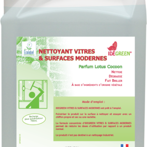 ID GREEN vitres et surfaces modernes ECOLABEL Bidon de 5 L