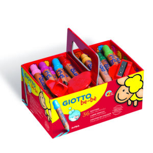 Crayons de cire 40 pièces x 12 couleurs + 3 taille crayons