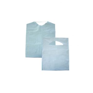 Bavoir imperméable pour enfant encolure predécoupée 40x50 cm colis de 500