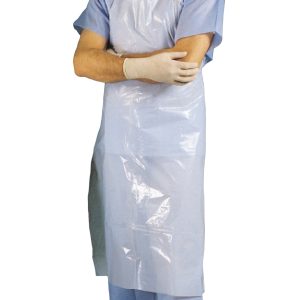 Tablier de protection jetable 75x120 cm imperméable blanc colis de 1000