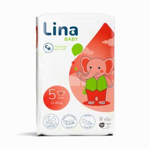 LINA BABY PANTS T5 Junior (12-18 kg) colis de 4 sachets de 20 culottes DISPONIBLE SEMAINE 35