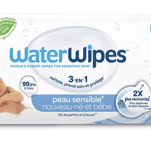 Lingettes à l'eau - Bébé - 60 unités